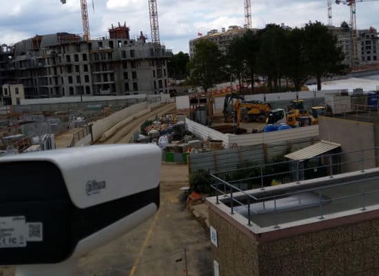 camera pour surveillance chantier Grenoble