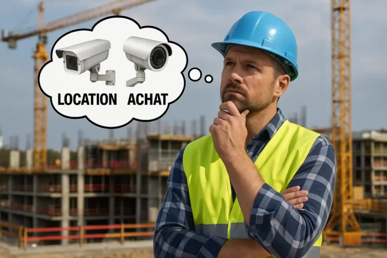 Location caméra de chantier